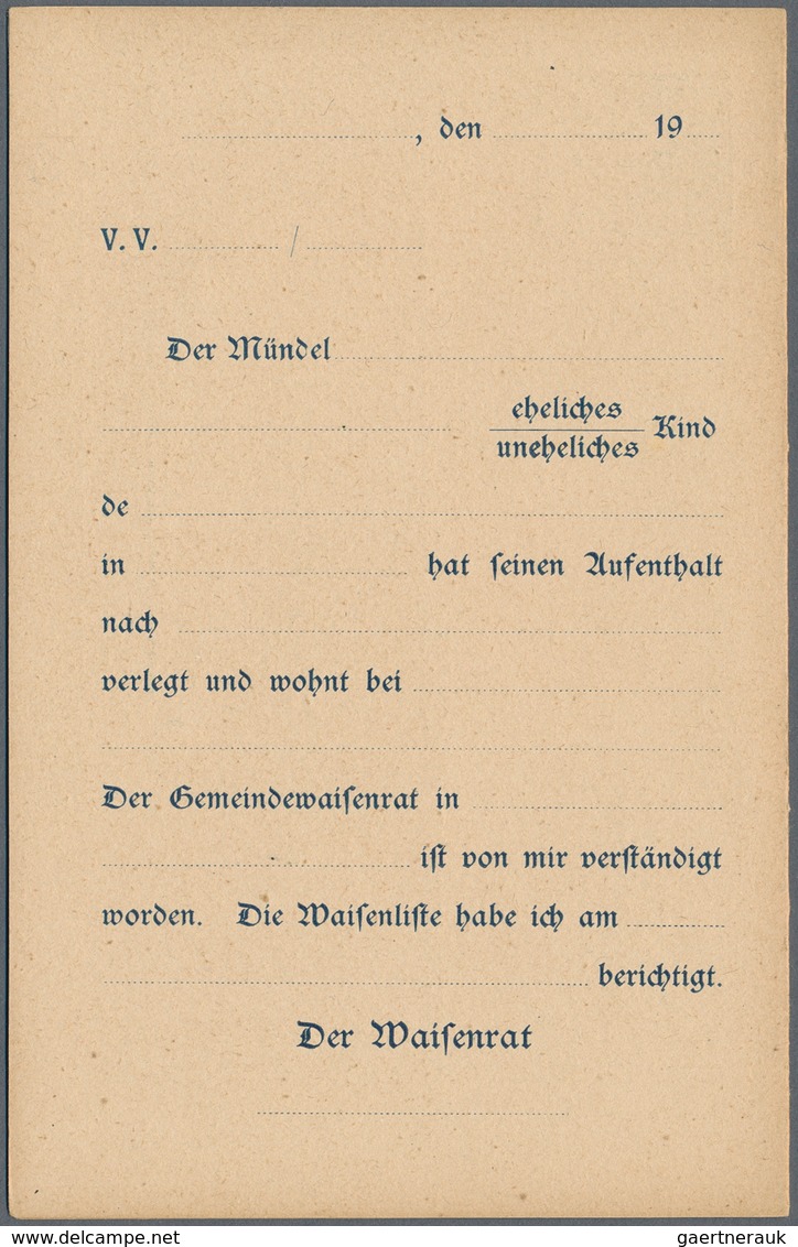 Deutsches Reich - Ganzsachen: 1922 Zwei Ungebrauchte Dienstpostkarten Als Doppelkarten Für Behörden - Sonstige & Ohne Zuordnung