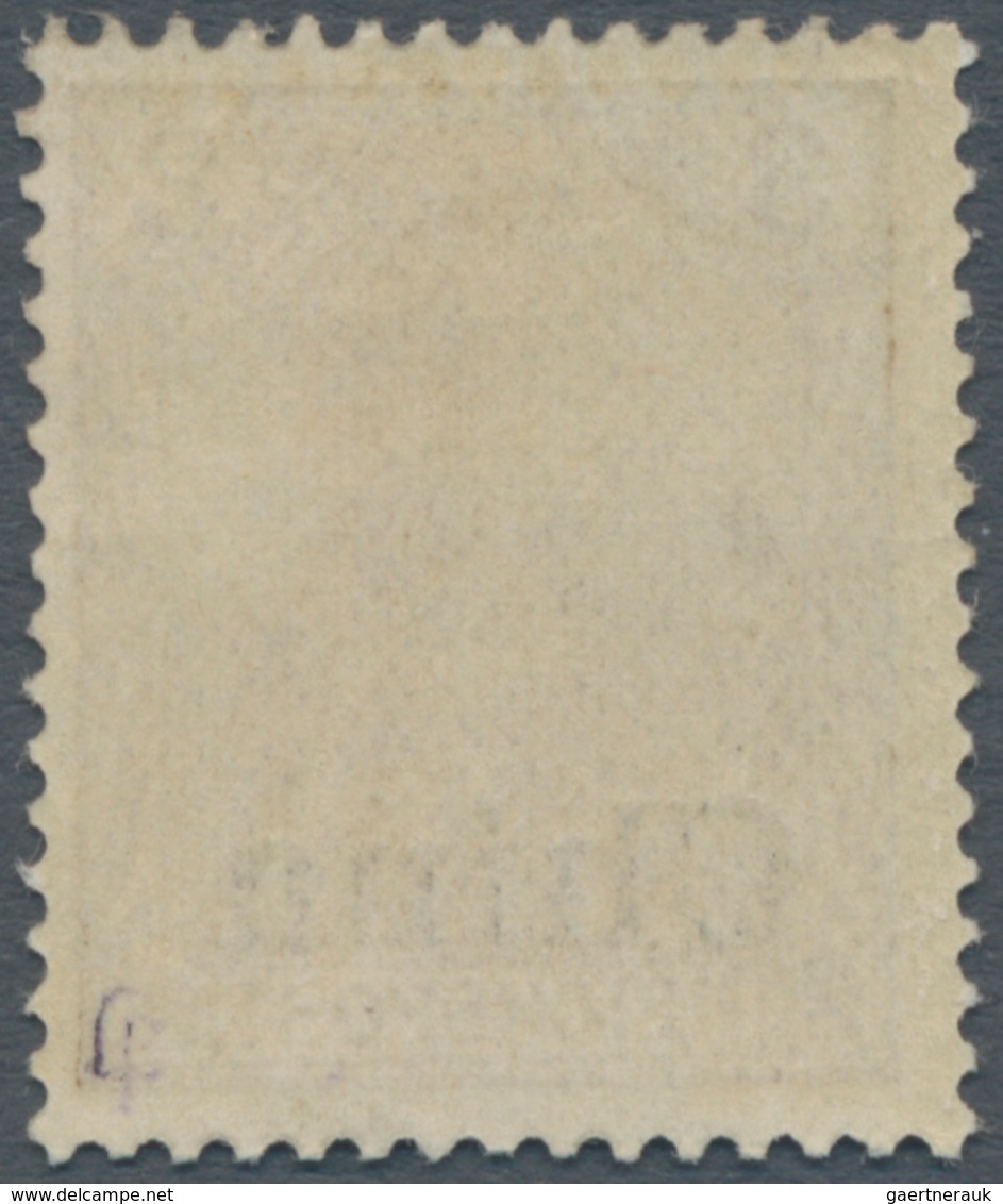Deutsche Post In China: 1901, Drei Pfennig Germania Mit Dickem Aufdruck China Und Kommaförmigem I-Pu - Chine (bureaux)