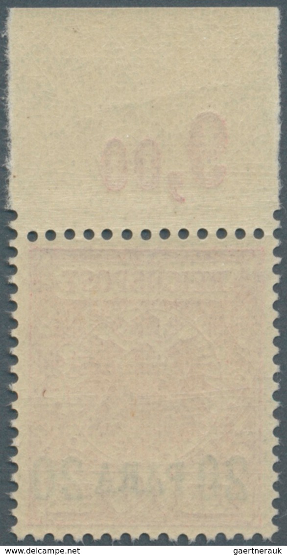 Deutsche Post In Der Türkei: 1889, "20 Para 20" Auf 10 Pf. Krone/Adler In Sehr Seltener Farbe E = Du - Turkey (offices)