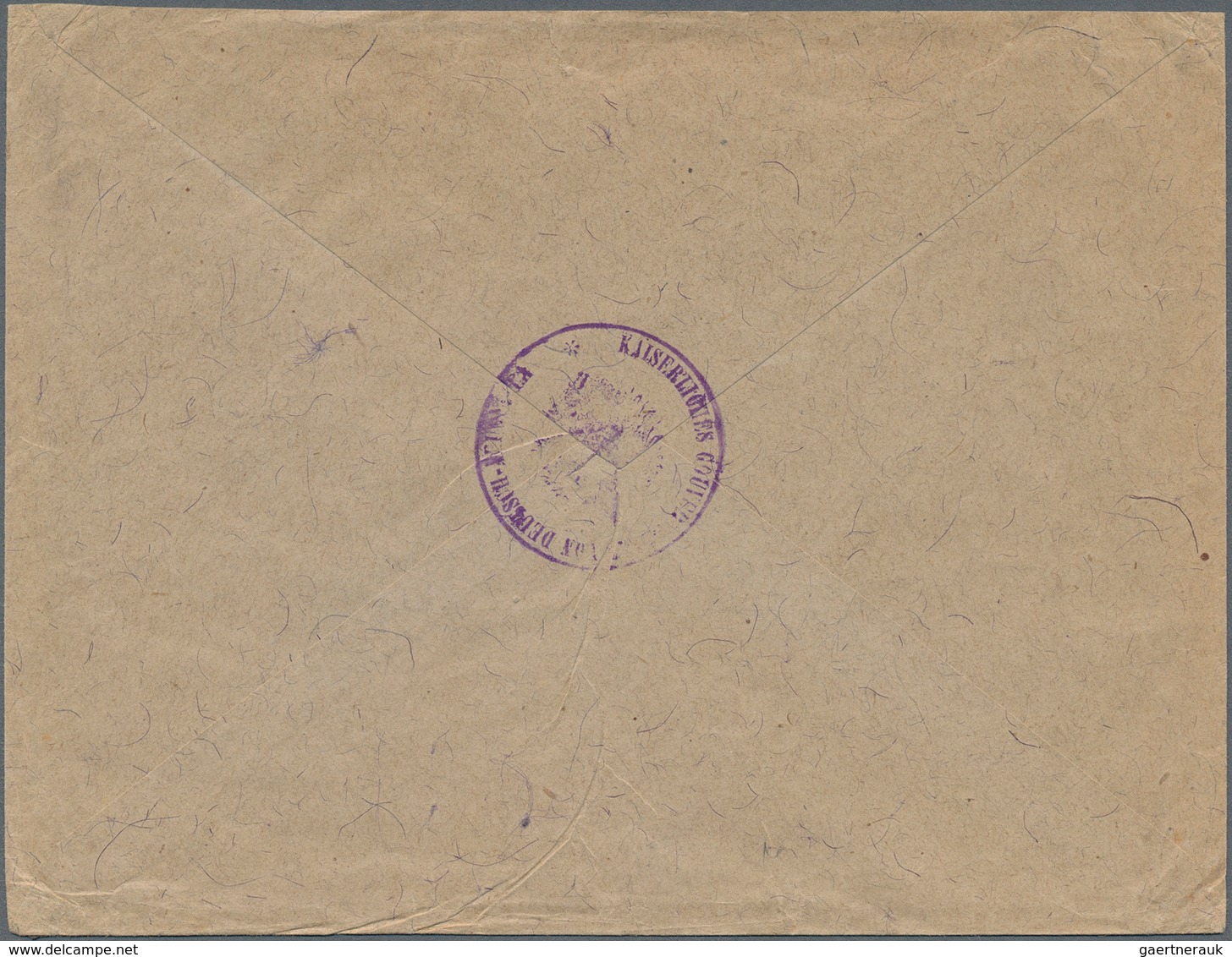 Deutsch-Neuguinea - Besonderheiten: 1914, 20 Pf Ultramarin Sauber Gestempelt RABAUL Auf Brief Nach G - Deutsch-Neuguinea