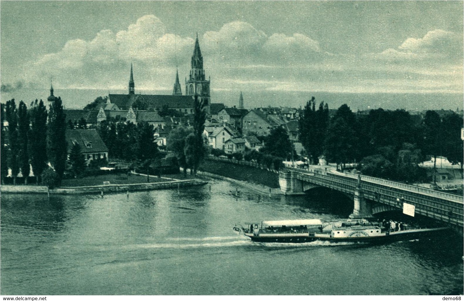 Konstanz Allemagne Deutschland Germany Bade Wurtemberg Von Der Seestrasse - Konstanz