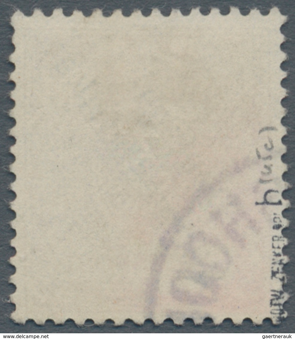 Deutsch-Südwestafrika: 1898, Freimarke Krone/Adler, 3 Pf. In Der Seltenen Farbe Hellocker, Gebraucht - German South West Africa