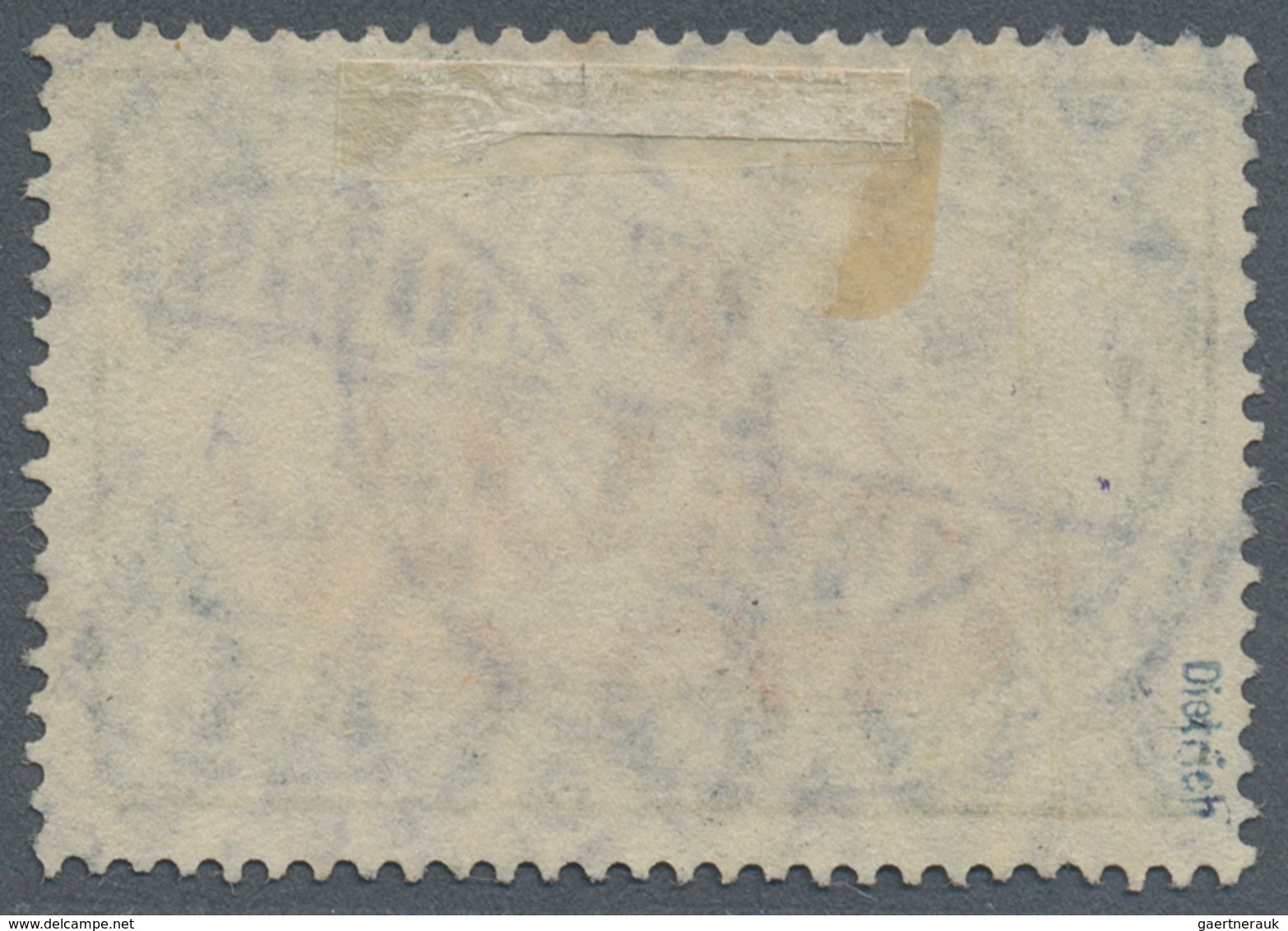 Deutsch-Südwestafrika: 1906, 5 Mark Schiffszeichnung Sauber Gestempelt Und Einwandfrei, Fotokurzbefu - Sud-Ouest Africain Allemand
