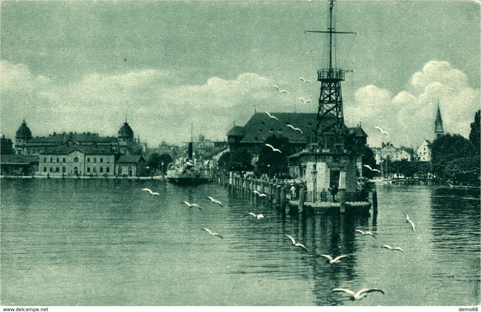 Konstanz Allemagne Deutschland Germany Bade Wurtemberg  Hafen Mit Leuchtturm - Konstanz