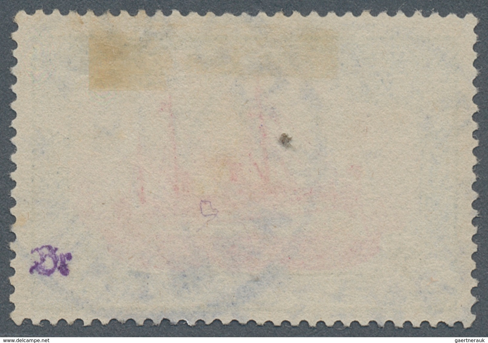 Deutsche Kolonien - Kamerun: 1907, 5 Mark Schiffszeichnung Sauber Gestempelt K1 "DUALA", Die Marke I - Cameroun