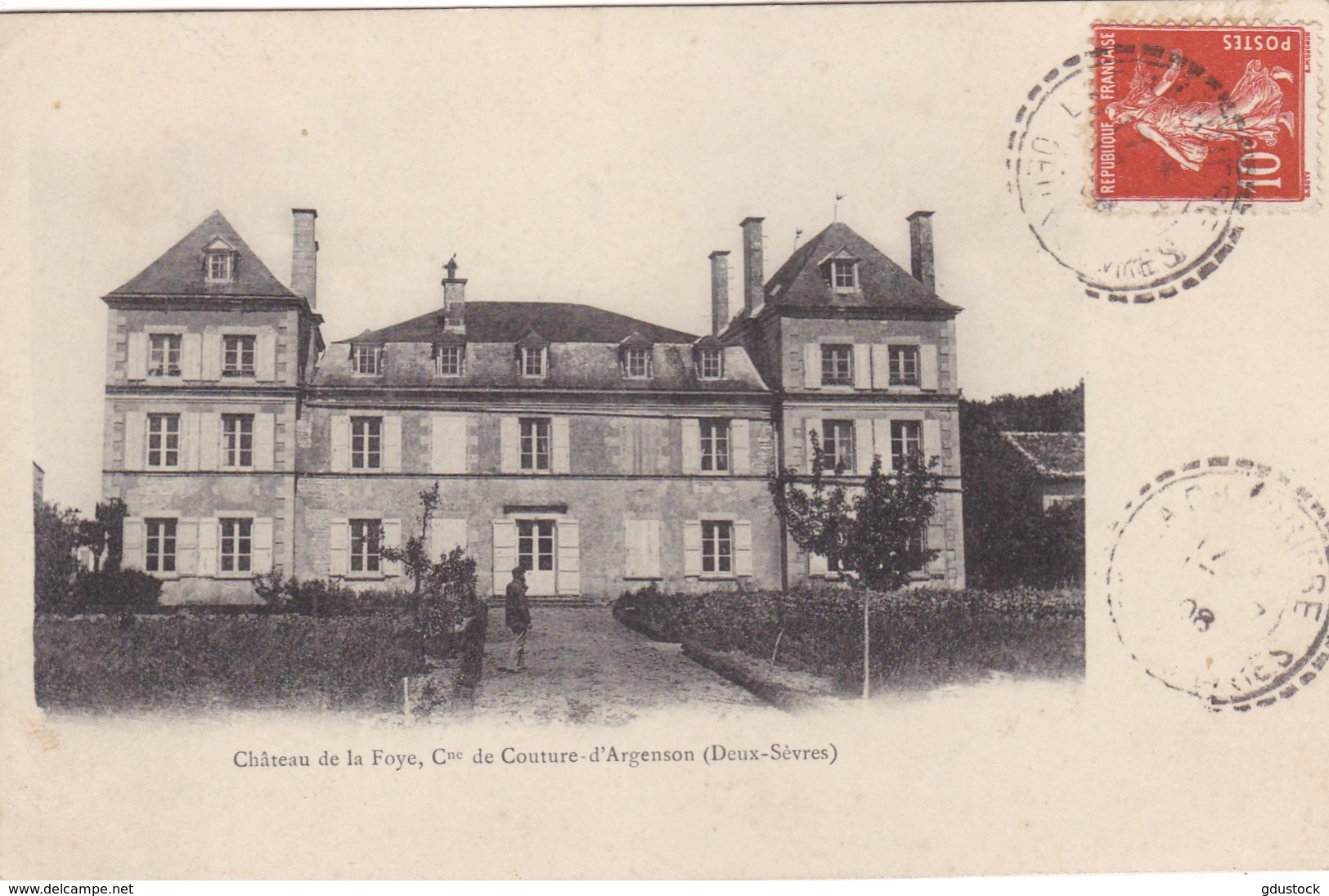 Deux-Sèvres - Château De La Foye, Cme De Couture-d'Argenson - Autres & Non Classés