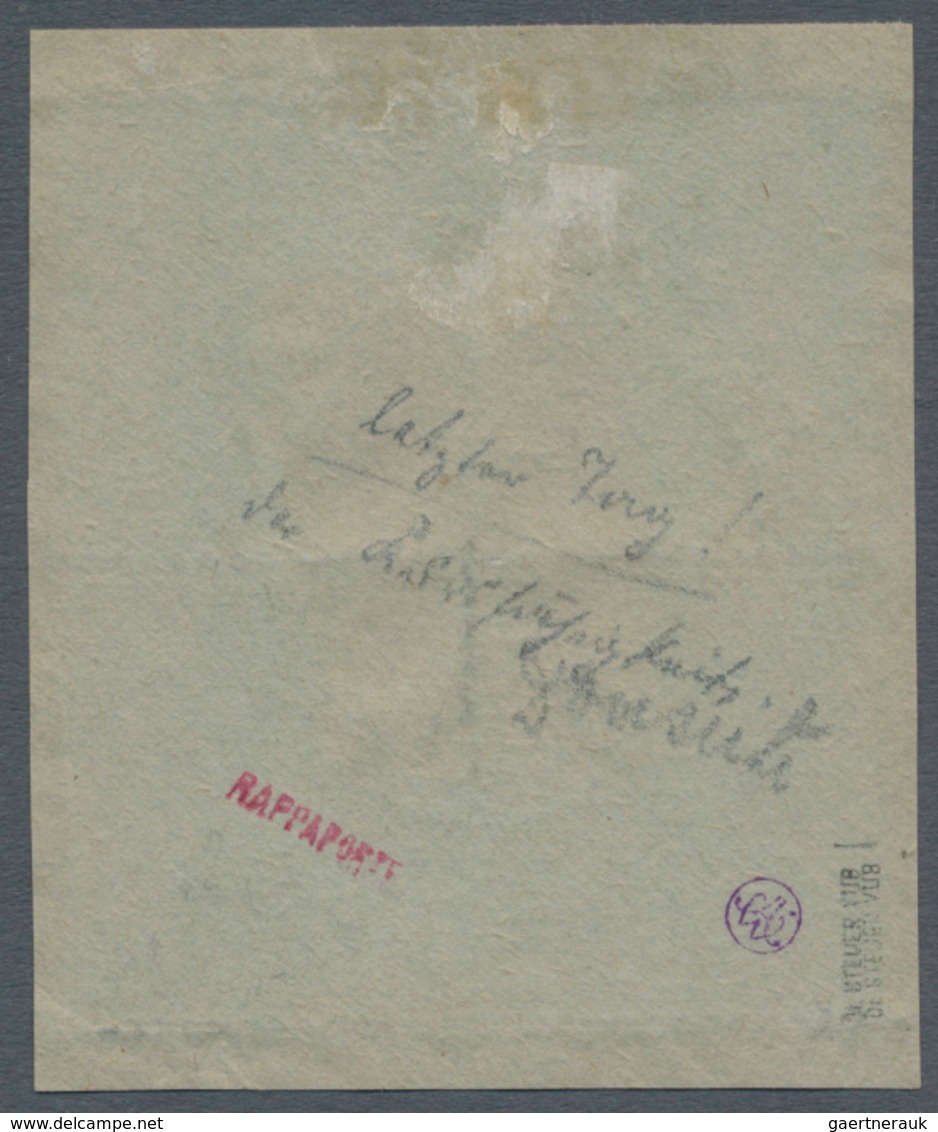 Deutsche Kolonien - Karolinen: 1899, 10 Pfg. Mit Diagonalem Aufdruck Im Viererblock Mit Stempel "PON - Caroline Islands