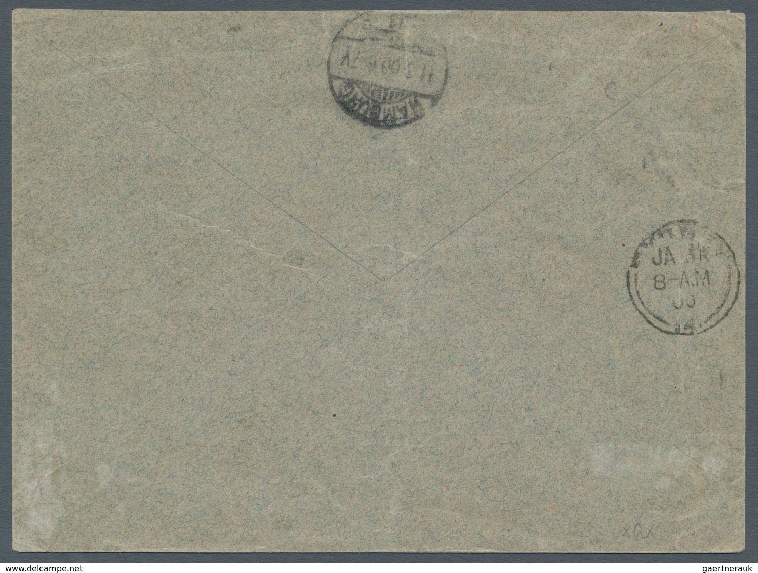 Deutsche Kolonien - Karolinen: 1899, 10 Pfg. Mit Diagonalem Aufdruck Mit Stempel "PONAPE KAROLINEN 4 - Carolines