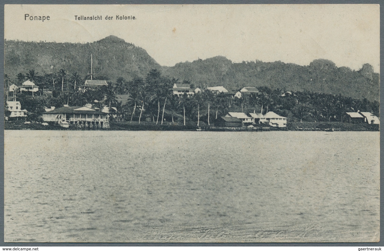 Deutsche Kolonien - Karolinen: 1910, 3 Pfg. Kaiseryacht, Zwei Einzelwerte Mit Stempel "PONAPE 5.7.10 - Caroline Islands