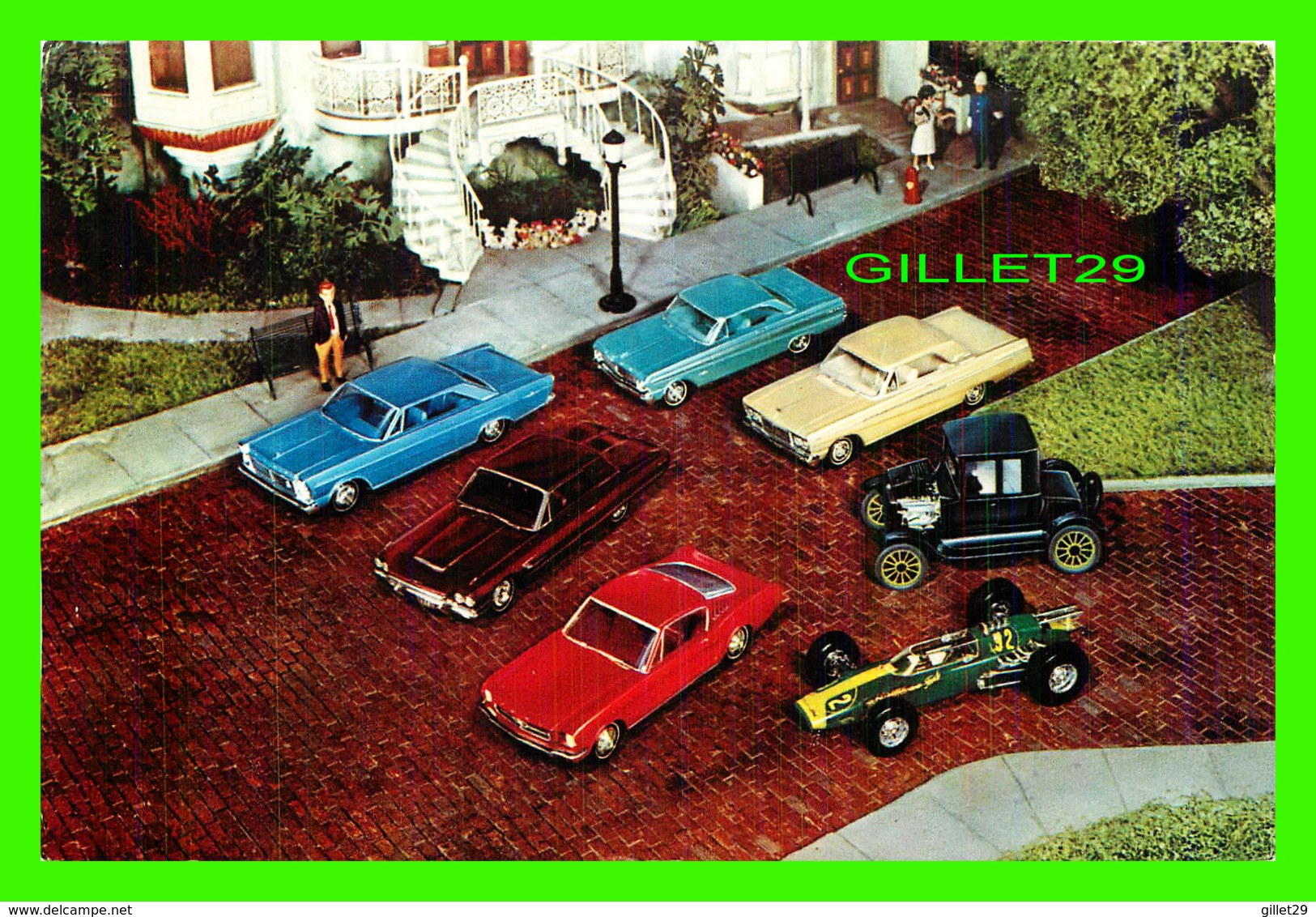 VOITURES DE TOURISME - FORD, 1965 SCALE-MODEL - FRED WARNOCK FORD INC, HOMESTEAD, FL - TRAVEL - - Passenger Cars