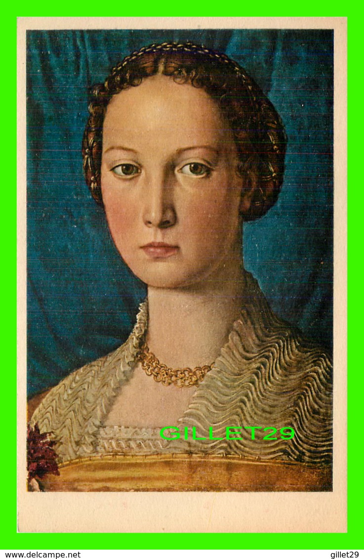 ARTS PEINTURE - PORTRAIT OF CONSTANZA DA SOMMAIA - BY AGNOLO BRONZINO 1503-1572 - - Peintures & Tableaux