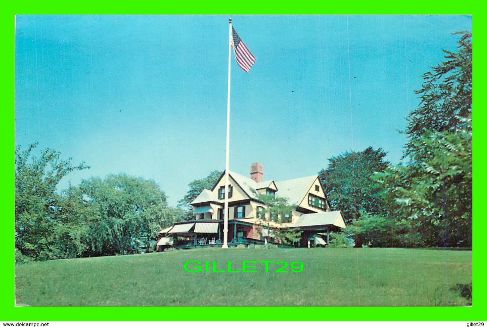 LONG ISLAND, NY - SINGAMORE HILL, OYSTER BAY - TOMLIN ART CO - - Long Island