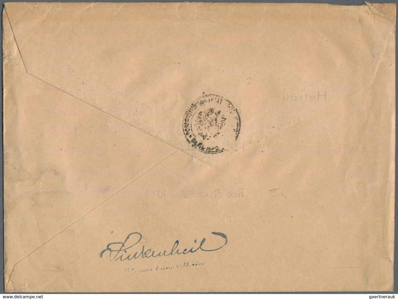 Deutsche Besetzung I. WK: Deutsche Post In Polen - Lokalpost: 1915 Approx., Businessletter From Berl - Occupation 1914-18