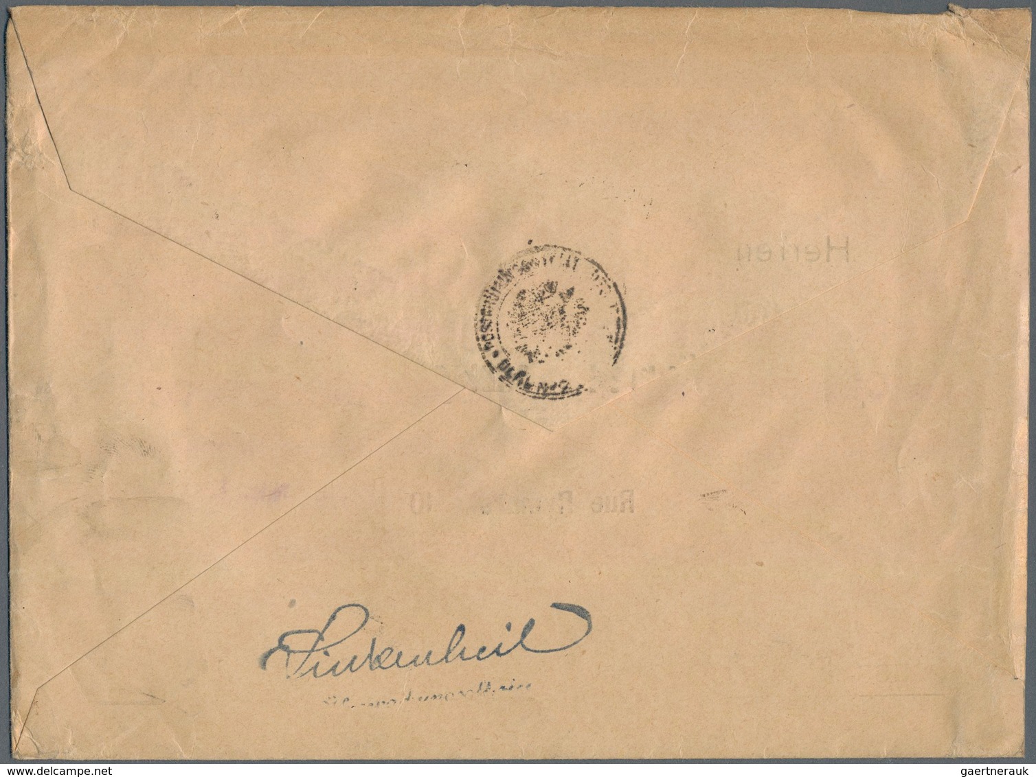 Deutsche Besetzung I. WK: Deutsche Post In Polen - Lokalpost: 1915 Approx., Businessletter From Berl - Besetzungen 1914-18