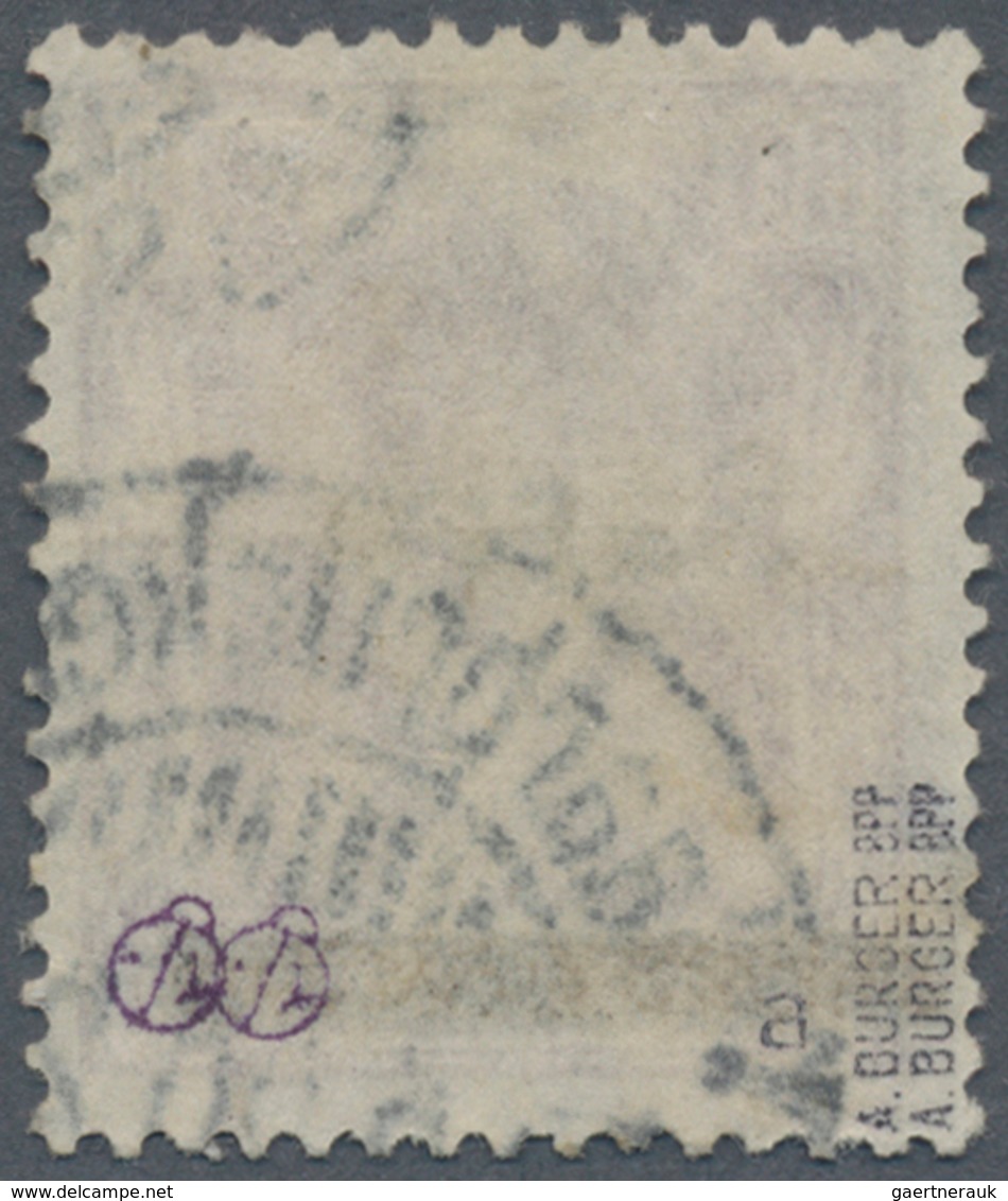 Deutsche Abstimmungsgebiete: Saargebiet: 1920, Germania-Sarre 60 Pfg. Rotlila, Type I, Sauber Gestem - Unused Stamps