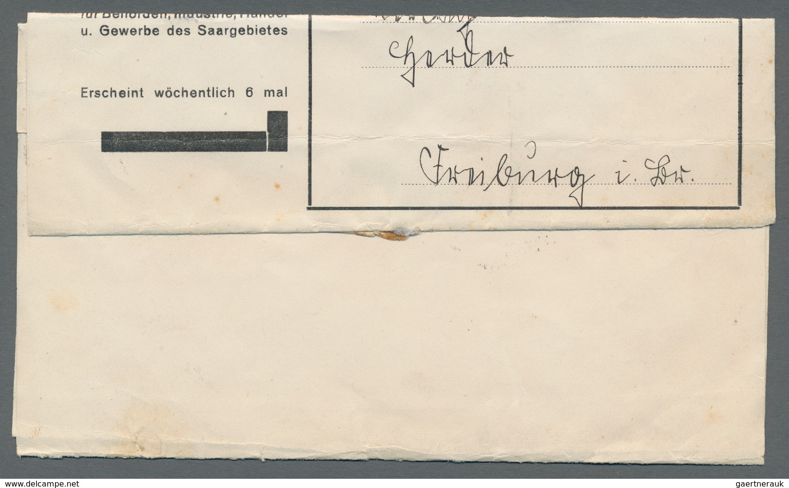 Deutsche Abstimmungsgebiete: Saargebiet: 1926, "15 C. Schwarzgrün", Zweimal Als EF Auf Nicht Häufige - Neufs