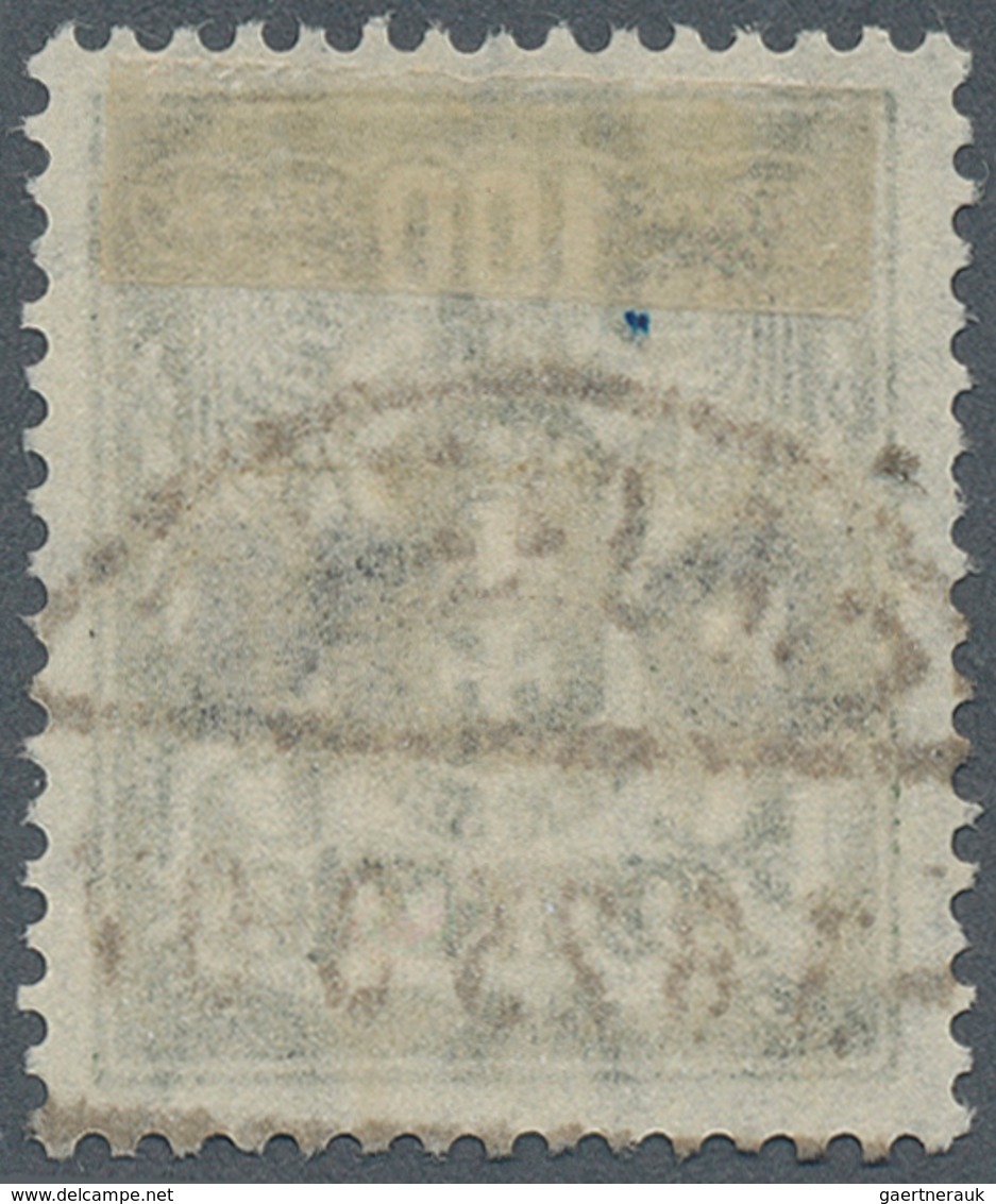 Danzig - Dienstmarken: 1923, 100 M. Wappen, Sauber Bedarfsgestempelt, Einwandfreie Erhaltung. Befund - Sonstige & Ohne Zuordnung