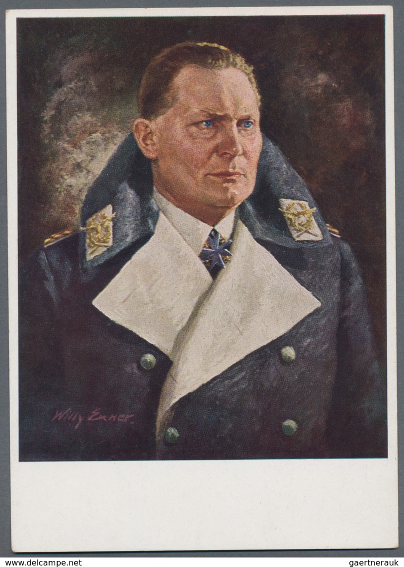 Sudetenland - Karlsbad: 1938, 50 H. Grün "Doss Alto" Auf Göring-Fotokarte Ab "KARLSBAD 4.X.38", Orts - Région Des Sudètes
