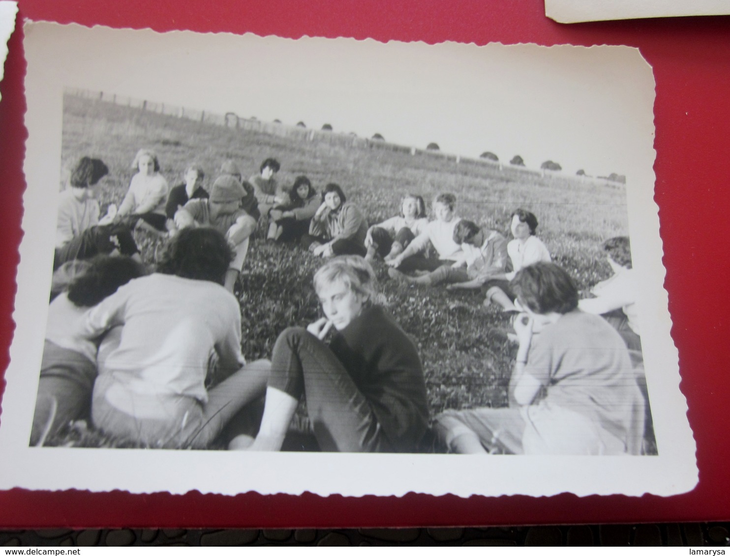 1958 LE CHESNE  LOT 9 PHOTO PHOTOGRAPHIES ORIGINALES CAMP de La Jeunesse étudiante chrétienne-SCOUT Scoutisme- SCOUTING