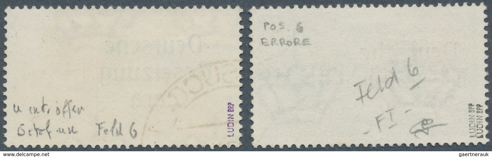 Dt. Besetzung II WK - Zara: 1943, 1.25 Lire Und 2.50 Lire Eilmarken Von Italien Mit Aufdruck Mit Dem - Occupation 1938-45