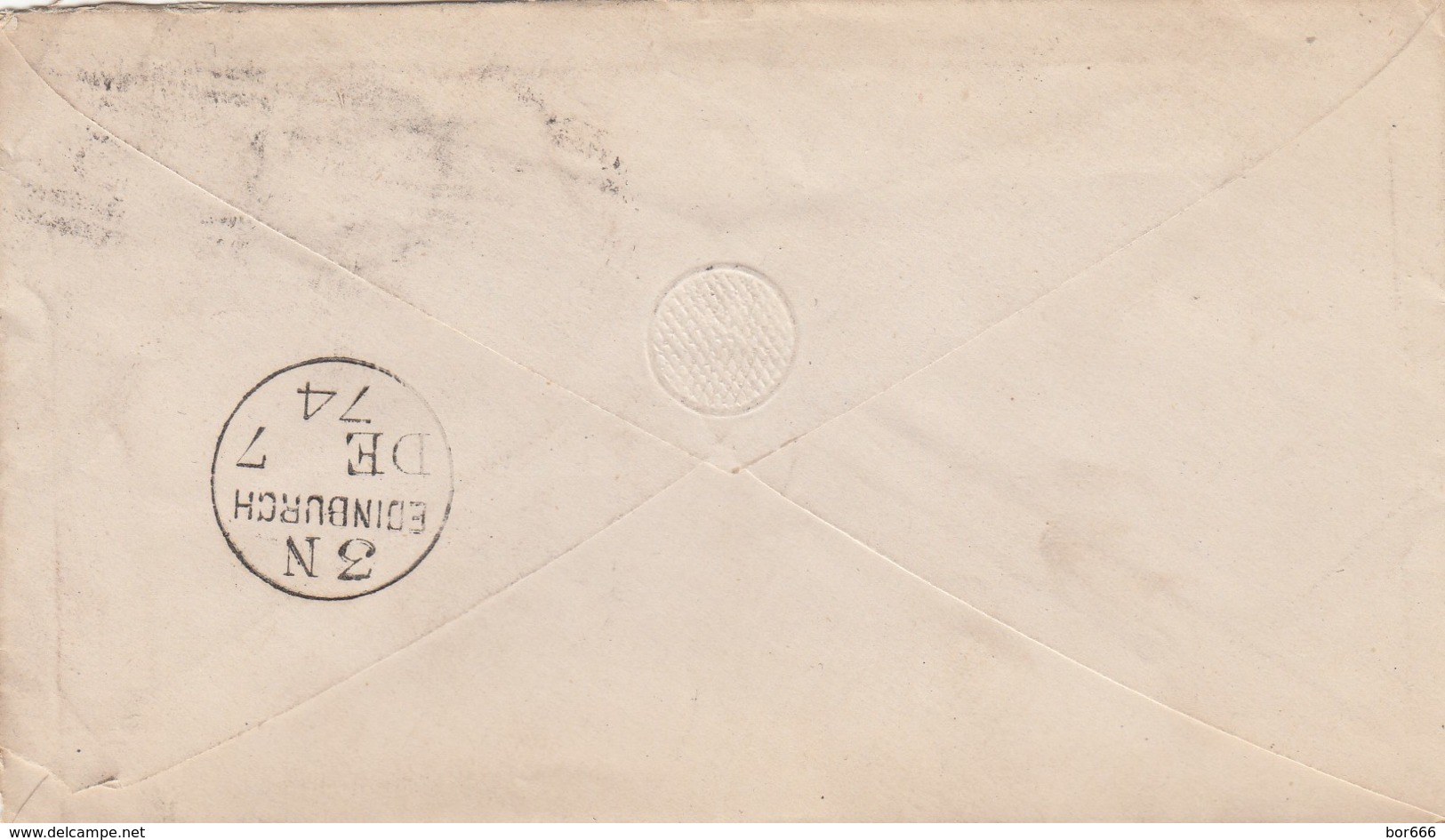 GOOD OLD GB Postal Cover 1874 - Victoria - Covers & Documents