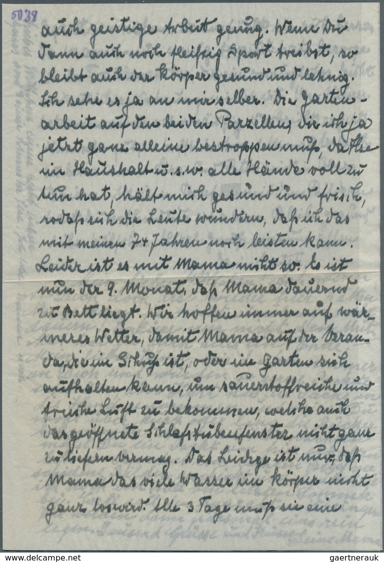 Kriegsgefangenen-Lagerpost: 1943, 7.6., Kriegsgefangenenbrief Aus BREMEN, Per Luftpost, 4 Seitiger T - Other & Unclassified