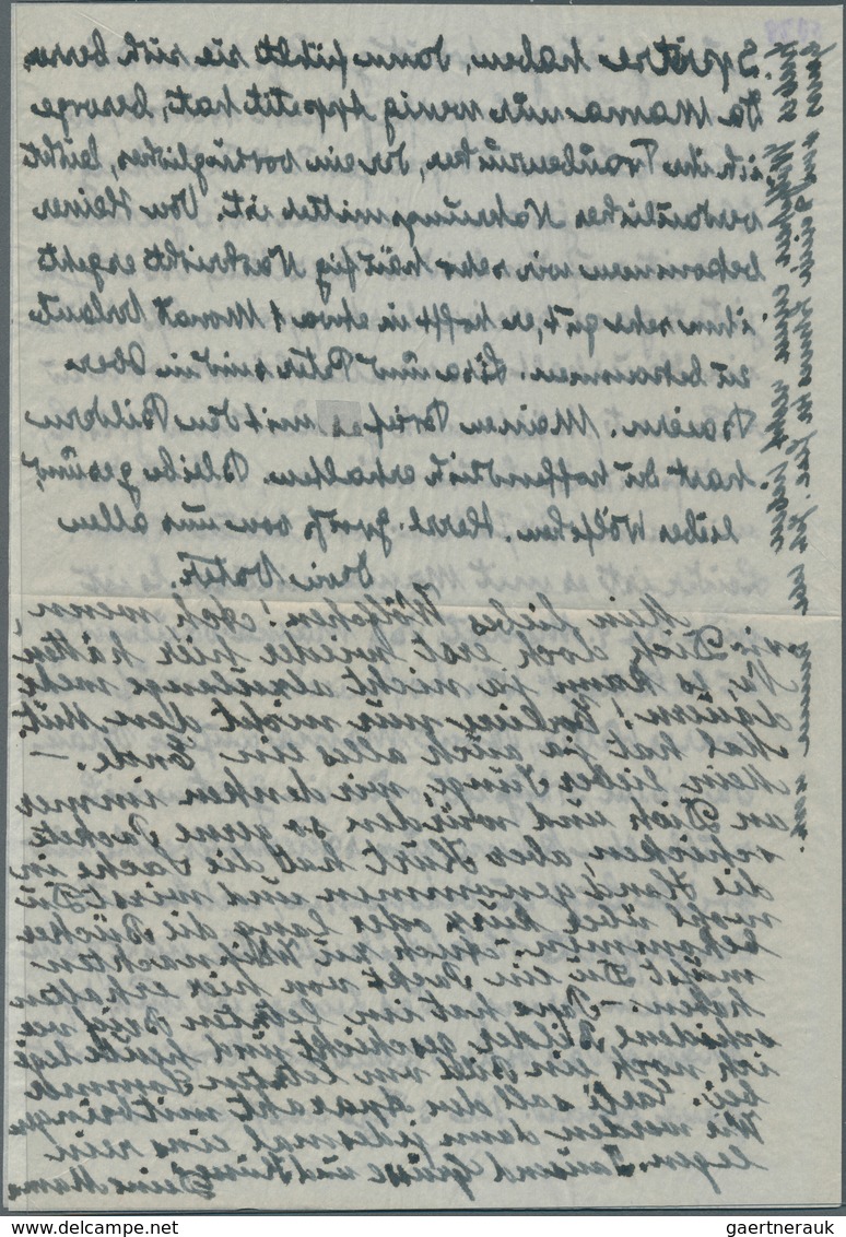 Kriegsgefangenen-Lagerpost: 1943, 7.6., Kriegsgefangenenbrief Aus BREMEN, Per Luftpost, 4 Seitiger T - Sonstige & Ohne Zuordnung