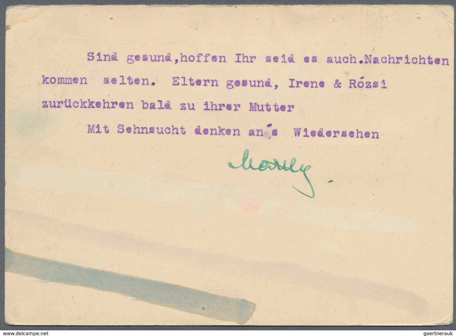 Ghetto-Post: Theresienstadt: 1943, Schwedische Ganzsachenkarte Mit Zufrankatur Als R-Rückschein-Kart - Sonstige & Ohne Zuordnung