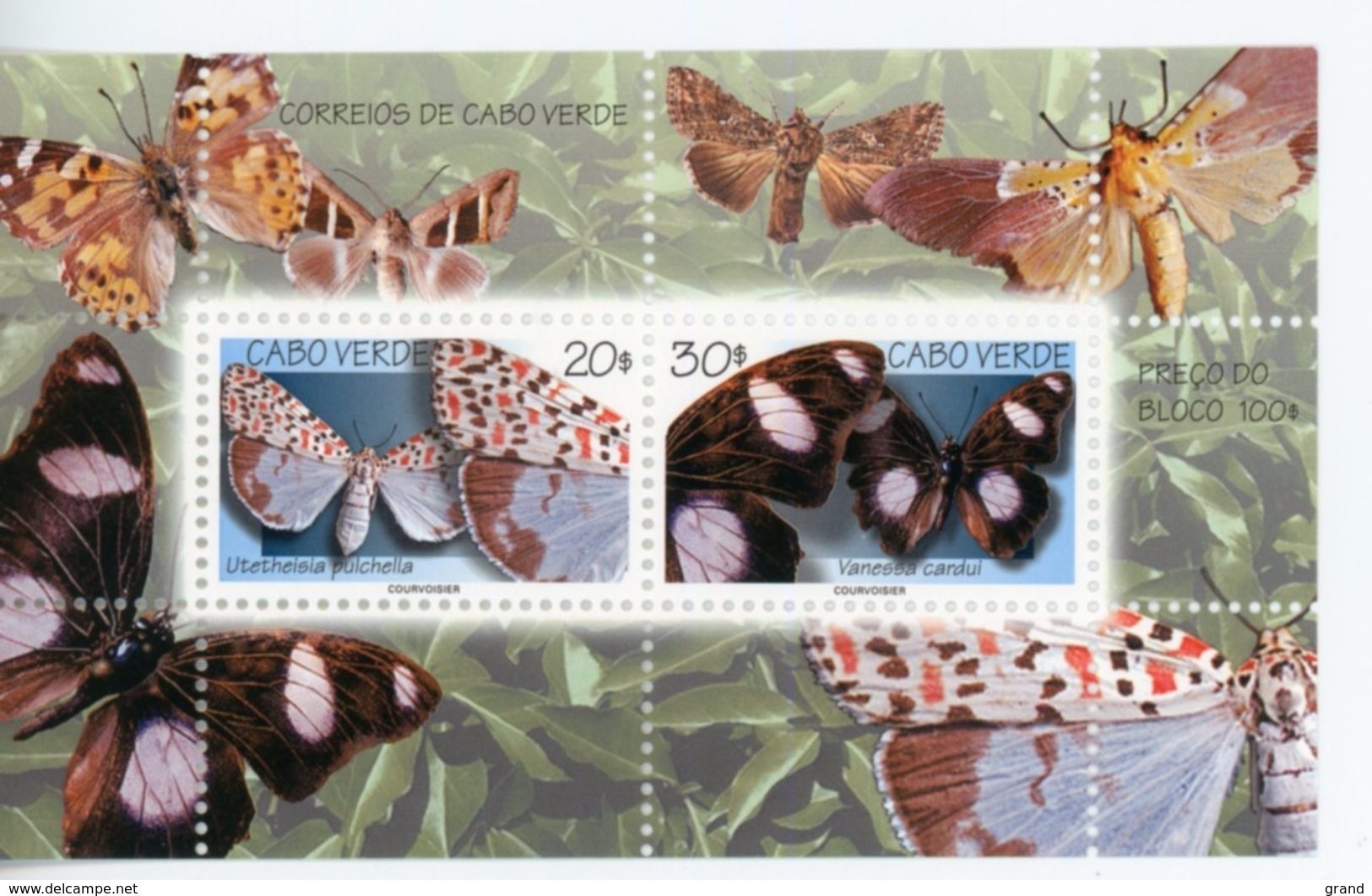 Papillons-ICap Vert-1999-YT 726/31+B28***MNH - Cap Vert