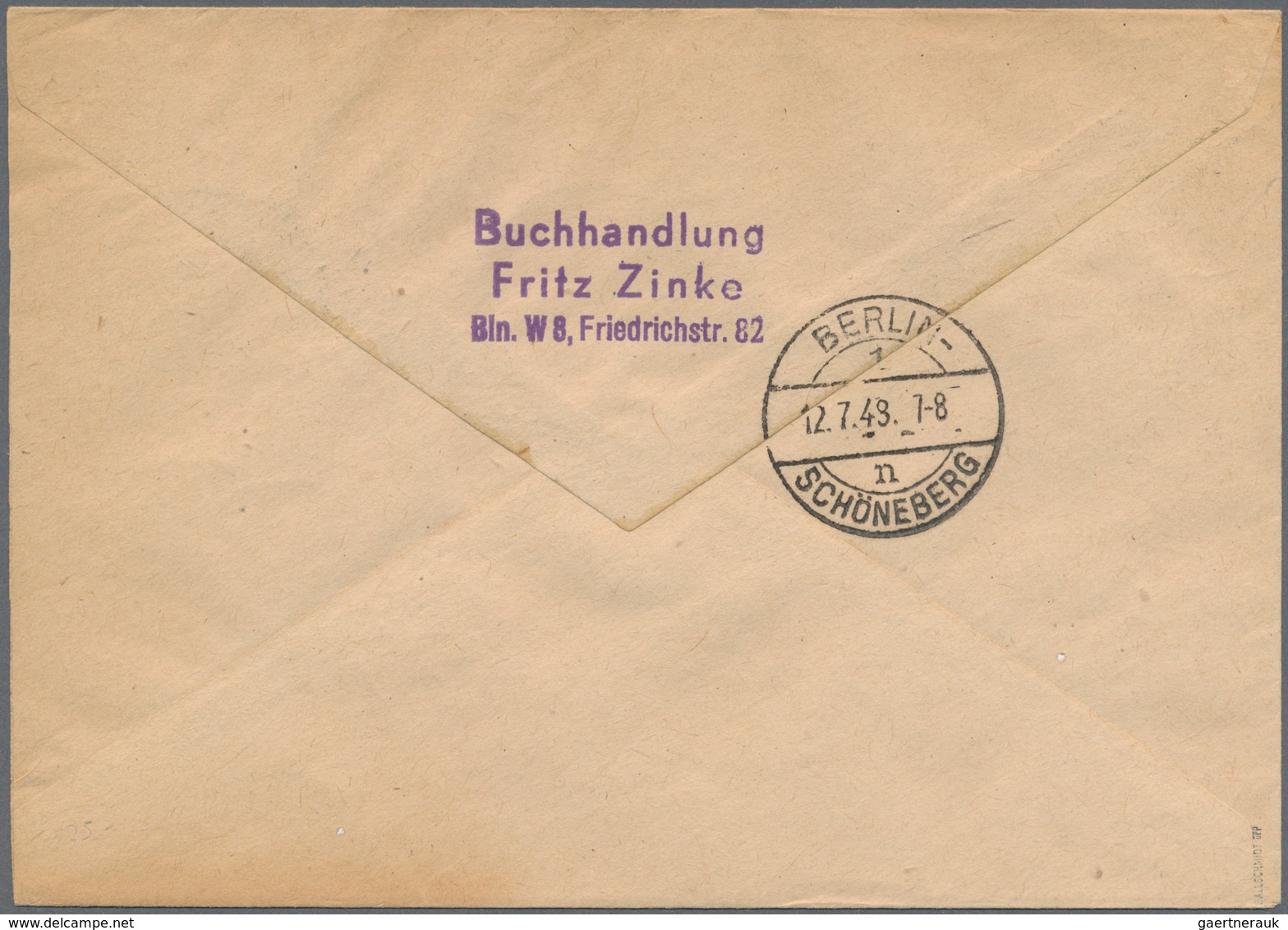 Sowjetische Zone - Bezirkshandstempel - I - Bez. 3 (Berlin): 1948, Bezirkshandstempelaufdrucke "3 BE - Other & Unclassified