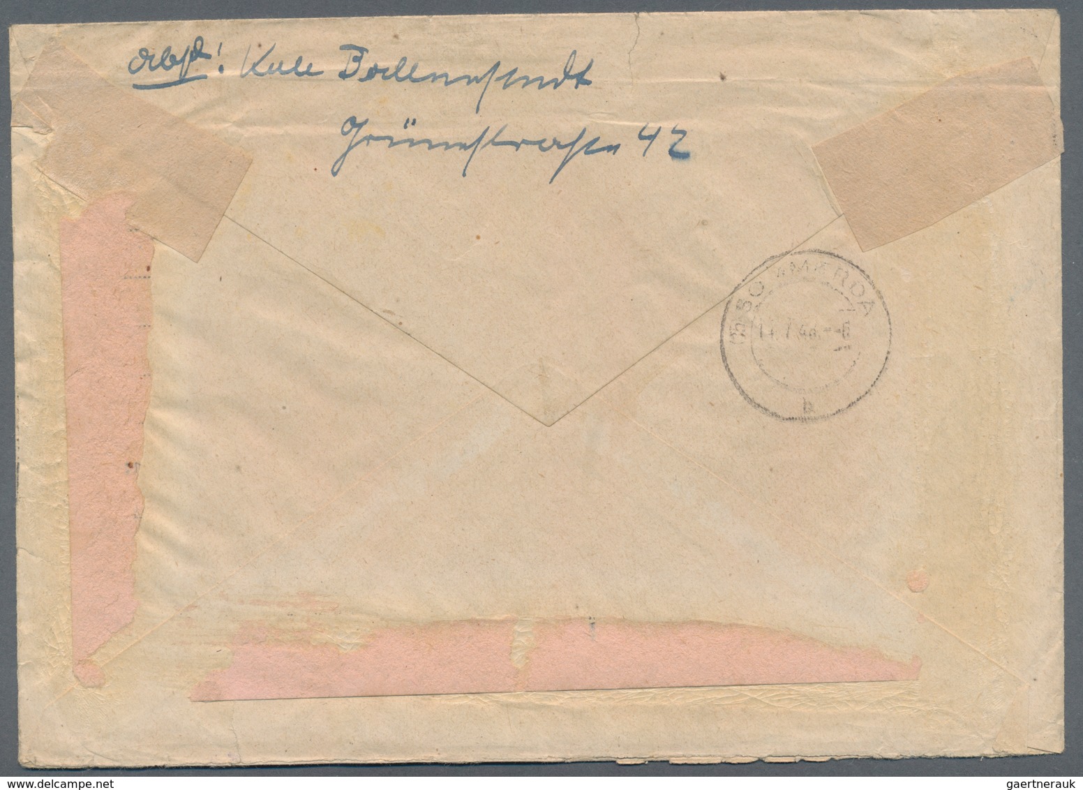 Sowjetische Zone - Bezirkshandstempel - IV - Bez. 20 (Halle): 1948, 16 Pfg. Und 40 Pfg. Arbeiter Je - Sonstige & Ohne Zuordnung