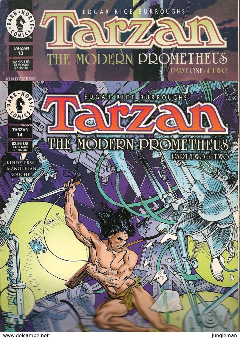 Tarzan - # 1 to 20 - Full Series - Dark Horse Comics - In English - 1996/1998 - Very good condition. TBE / Neuf