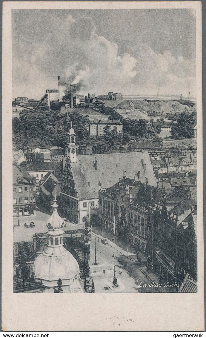 Sowjetische Zone - Allgemeine Ausgaben: 1949, Postkarte Mit Einzelfrankatur 30 Pfg. Leipziger Messe - Autres & Non Classés