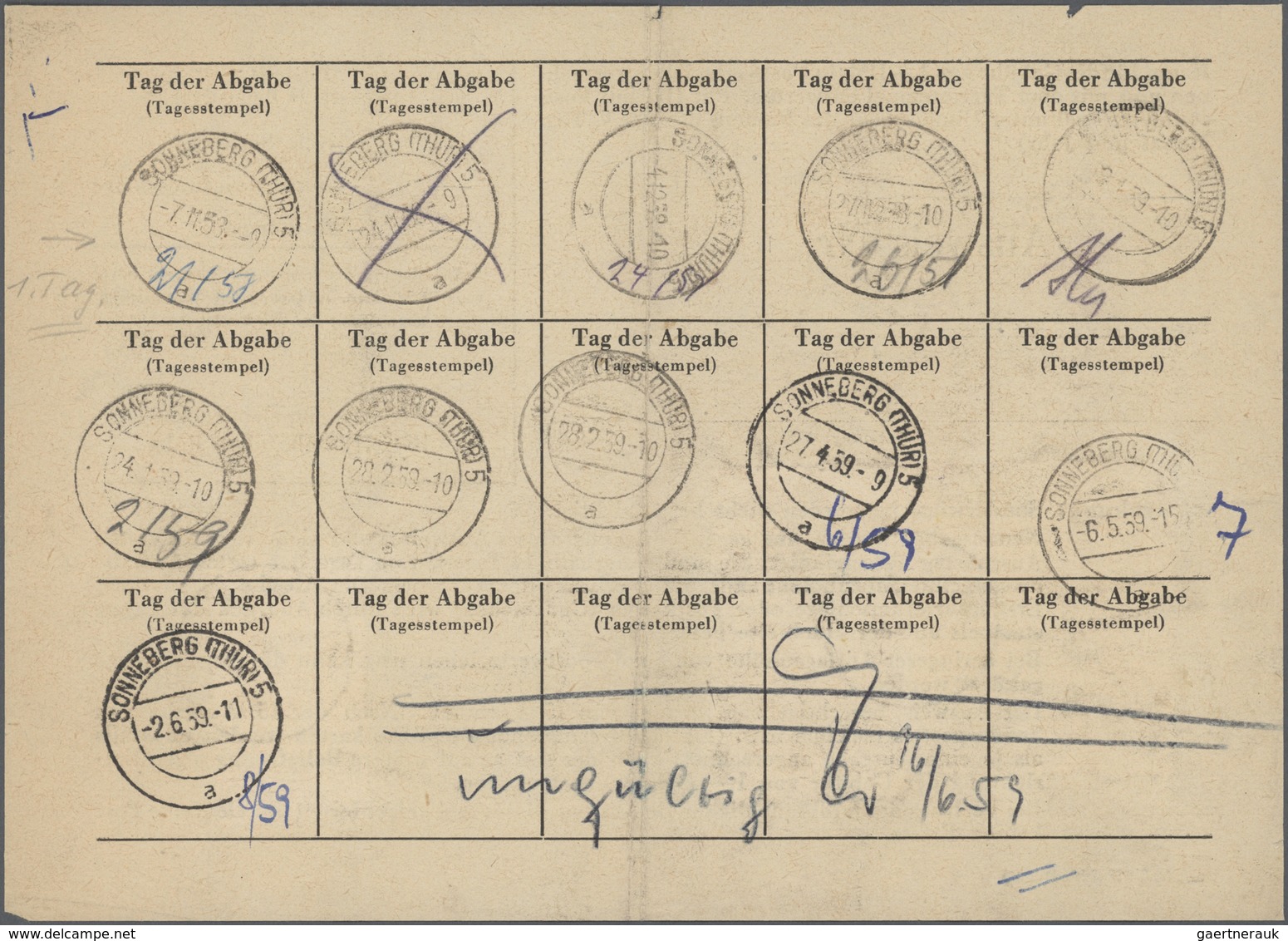 DDR: 1958, 40. Jahre November-Revolution 20 Pf. "Pappchinese" Auf SAMMLERAUWEIS Als MiF Mit Weiteren - Other & Unclassified