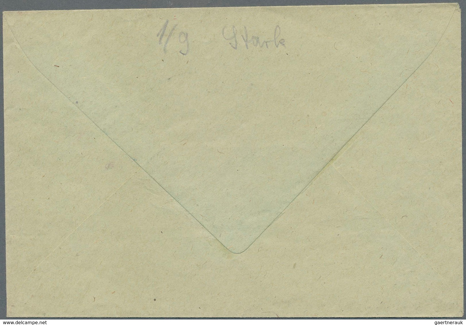 DDR - Dienstmarken A (Verwaltungspost B): 1954, Dienstpostbrief Mit 12 Pf. Zirkelbogen N. Links Und - Autres & Non Classés
