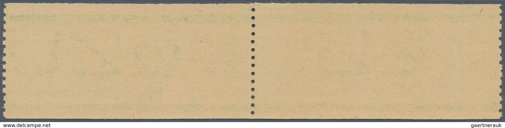 DDR - Dienstmarken E (Sendungen Mit Zustellungsurkunde): 1965, 65 Pfg. Bläulichgrün Im Waagrechtem P - Other & Unclassified