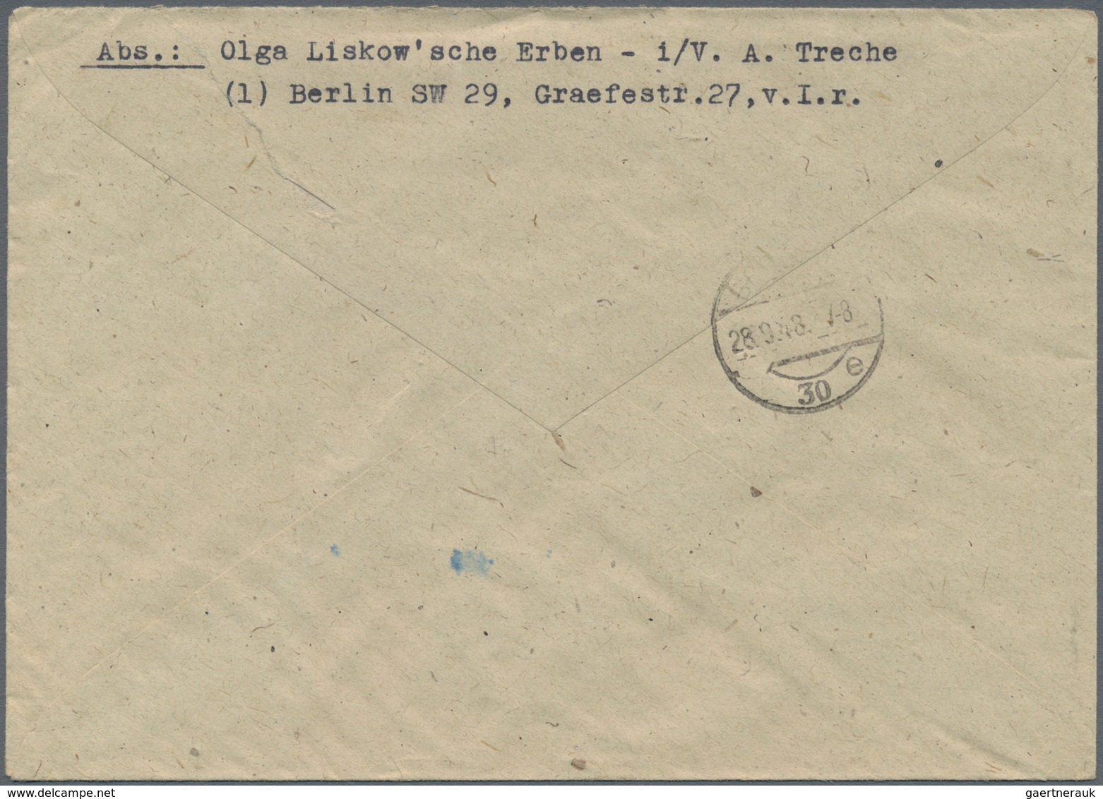Berlin: 1948, Drei Bedarfsbriefe Mit Teils Mischfrankaturen U.a. Schwarzaufdruck 16 Pf. + 60 Pf. Sow - Lettres & Documents