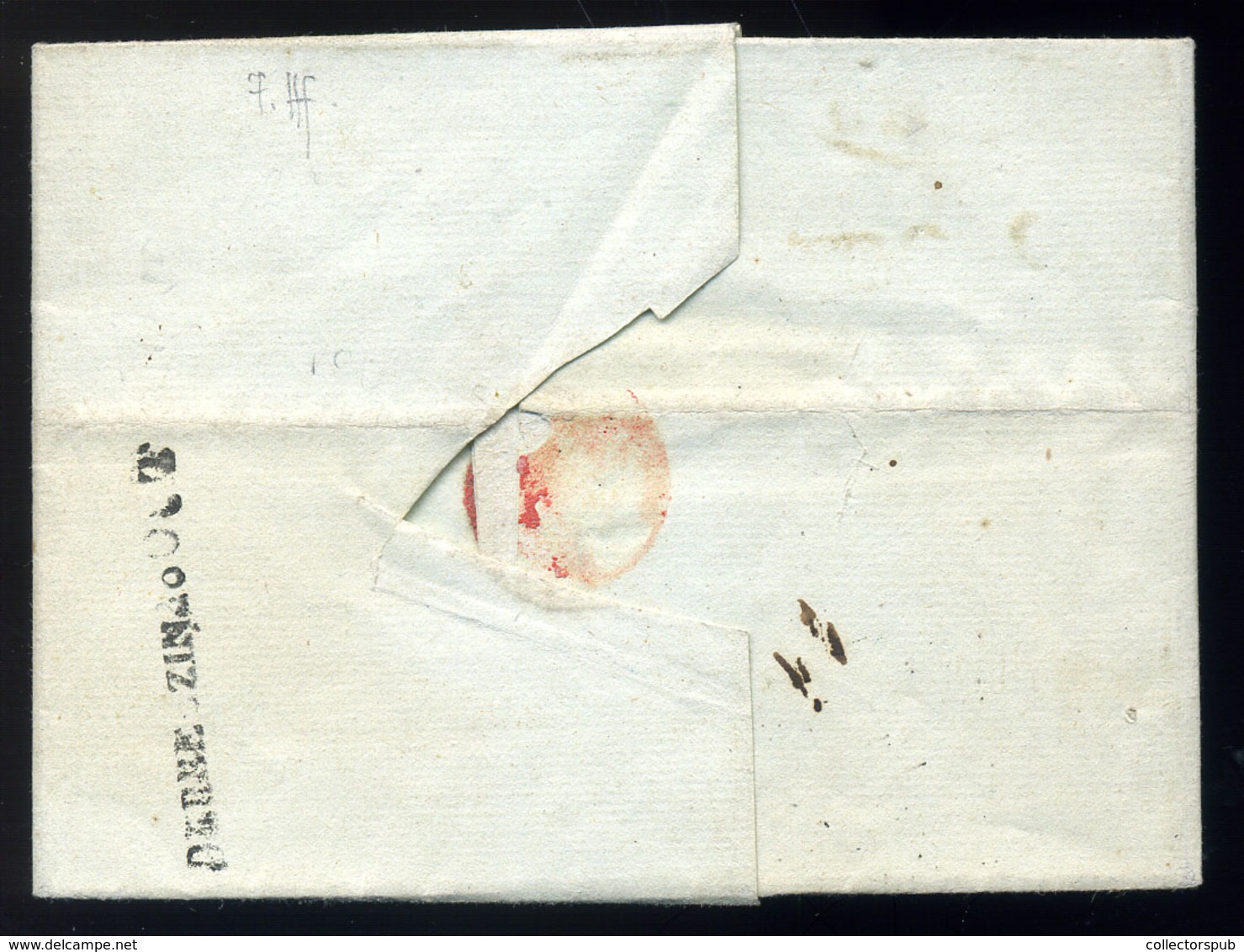 SZILÁGYSOMLYÓ 1843. Portós Levél, Tartalommal Dátumos "SOMLYO" Bélyegzéssel Debrecenbe Küldve  /  1843 Unpaid Letter Con - ...-1867 Vorphilatelie