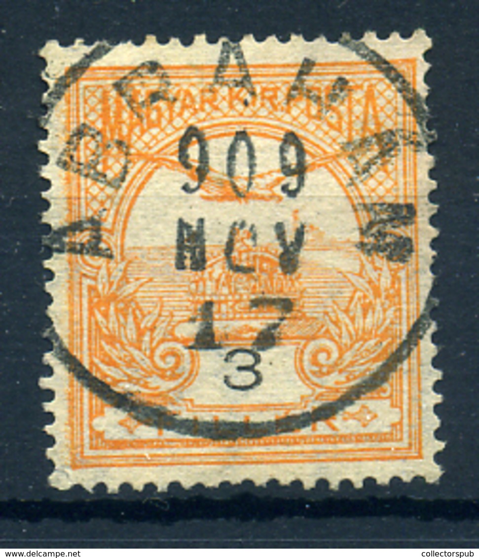 ÁBRAHÁM 3f Szép Egykörös Bélyegzés  /  3f Nice Single Cycle Pmk - Used Stamps