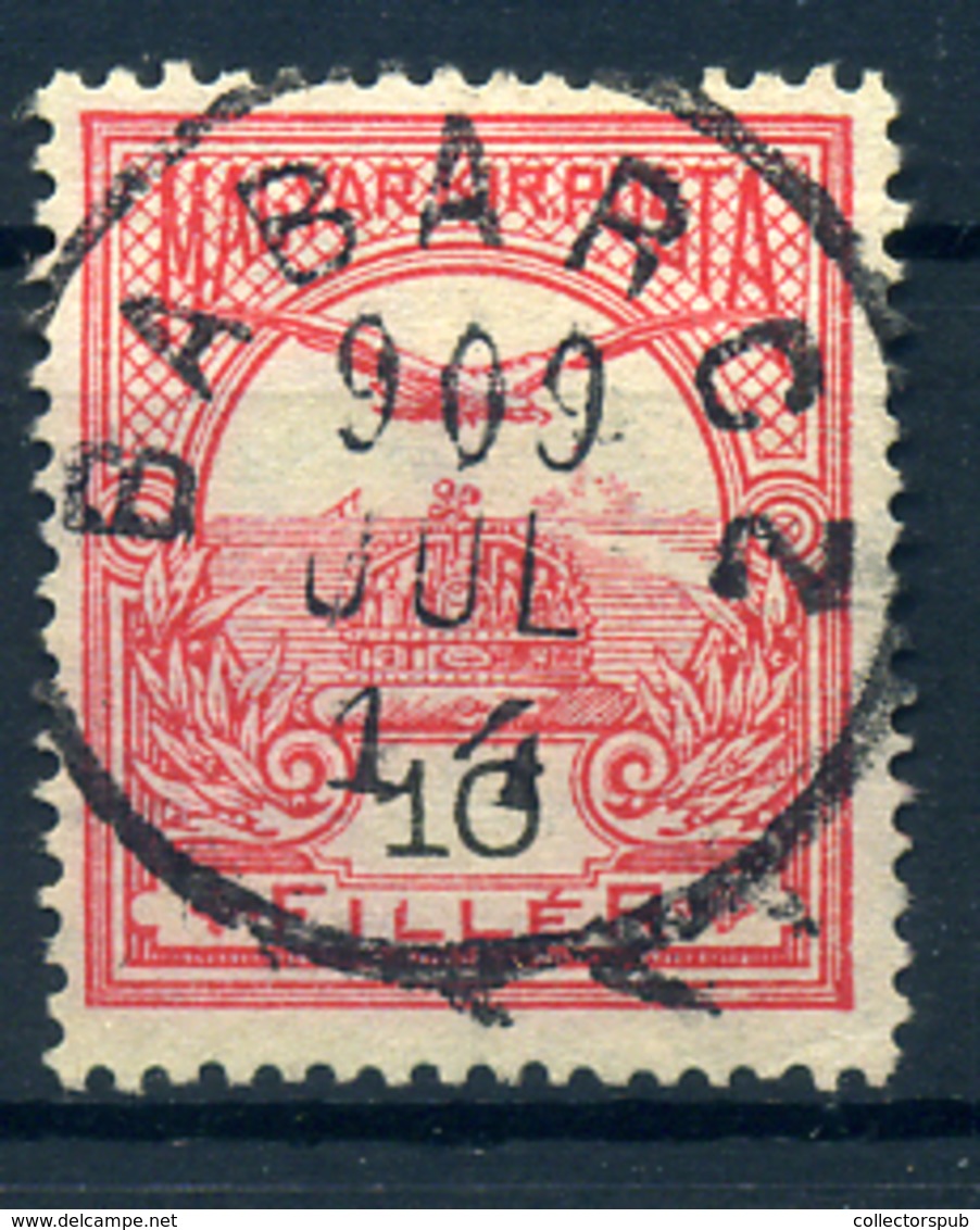 BABARC 10f Szép Egykörös Bélyegzés  /  10f Nice Single Cycle Pmk - Gebruikt