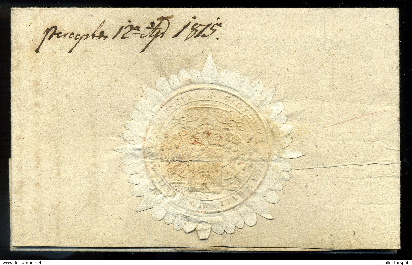 UNGVÁR 1815. Szép Portós Levél , Piros Bélyegzéssel, Tartalommal Nyíregyházára Küldve  /  1815 Nice Unpaid Letter , Red - Ukraine