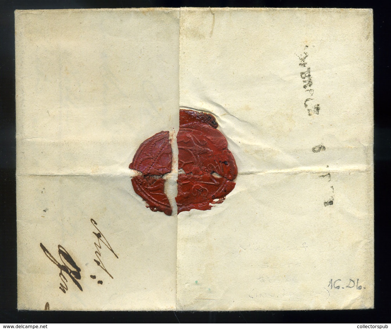 OFEN 1846. Portós Levél / Cover With Postage Due, Fordított Hónap A Bélyegzőben !!/ Inverted Date 'OFEN' - 'DEBREZIN' - ...-1867 Prephilately