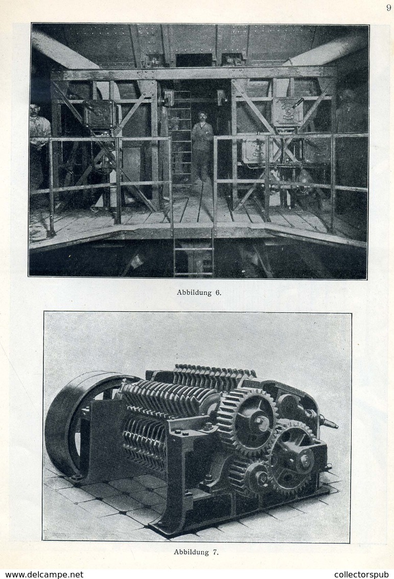 ÓBUDA Gázgyár, Német Nyelvű Kiadvány Gazdag Fotó Anyaggal, Budapest 1914.   /  Gas Plant German Issue Lots Of Photos - Unclassified