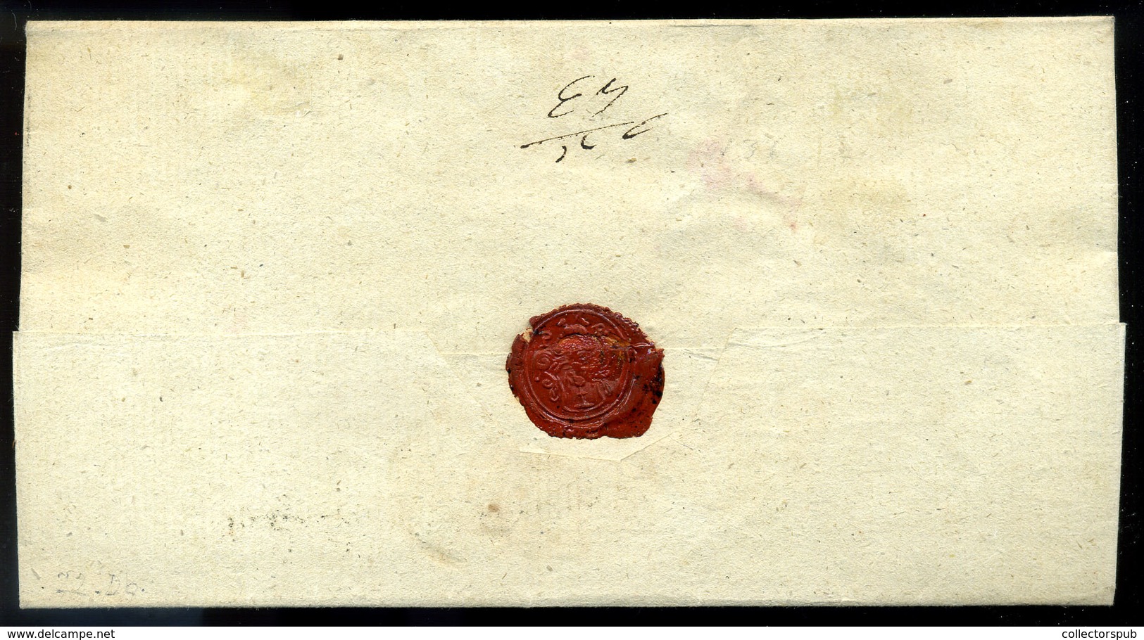 SÁTORALJAÚJHELY érdekes Levél  'UJHELY' 2 Szer Bélyegezve- Eperjessini  /  Interesting Letter Double Pmk - ...-1867 Voorfilatelie