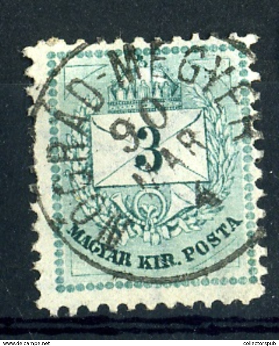 NOGRÁDMEGYER 3Kr Szép Bélyegzés  /  3 Kr Nice Pmk - Used Stamps