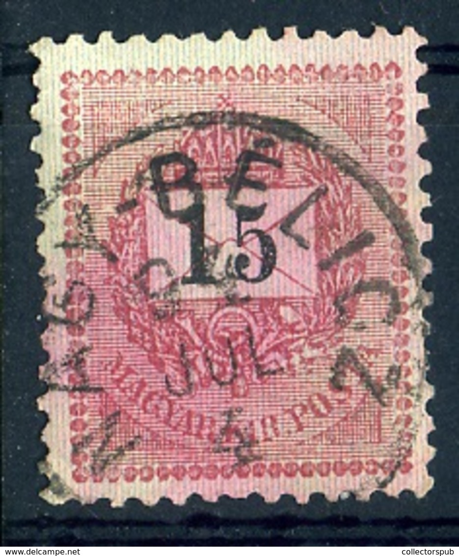 NAGYBÉLIC 15Kr Szép Bélyegzés  /  15 Kr Nice Pmk - Used Stamps