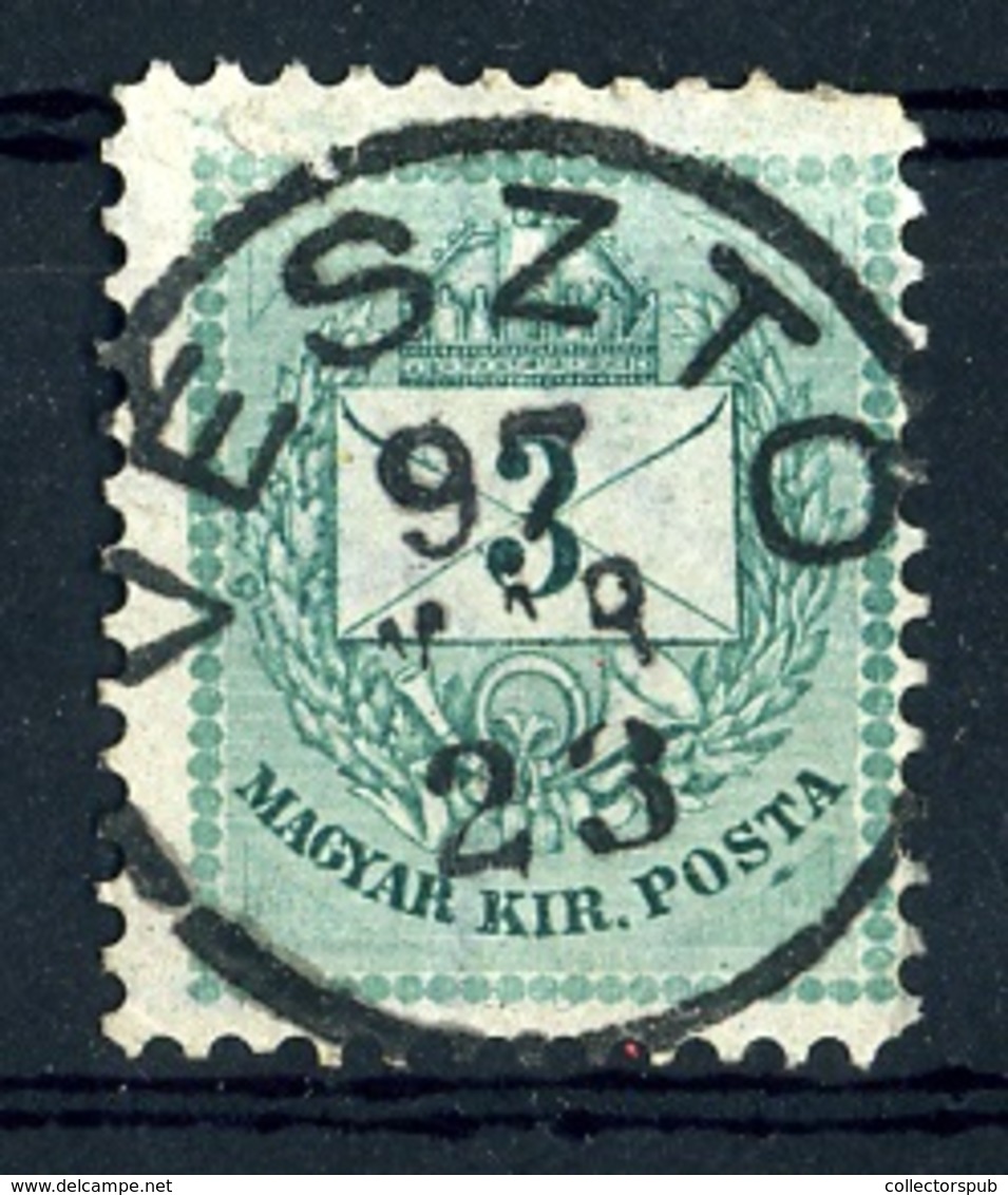 VÉSZTŐ 3Kr Szép Bélyegzés  /  3 Kr Nice Pmk - Used Stamps