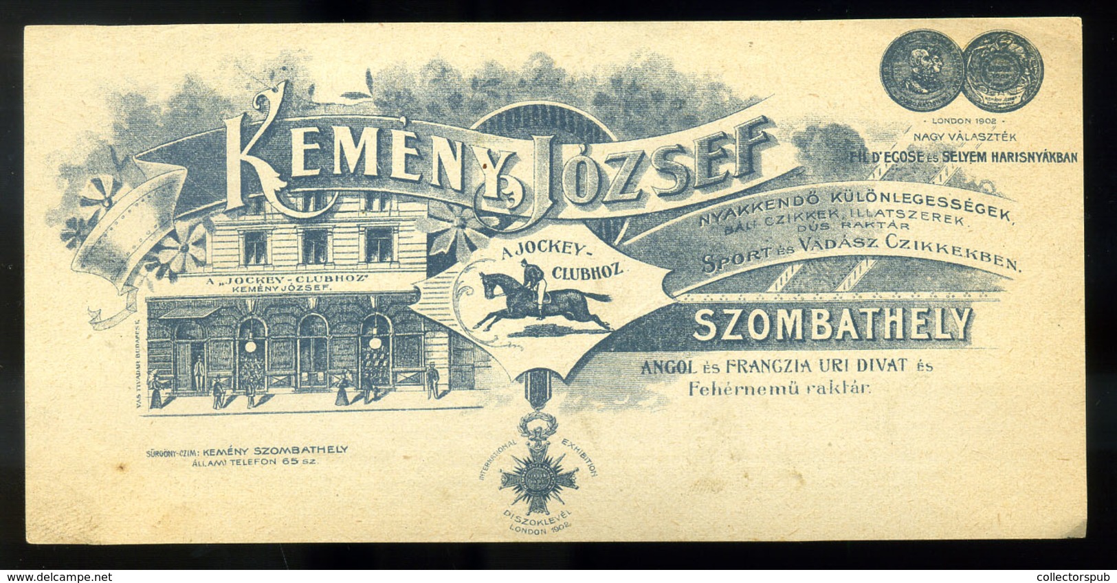 SZÁMOLÓ CÉDULA  Régi Reklám Grafika , Szombathely  /  COUNTING CARD Vintage Adv. Graphics, Szombathely - Zonder Classificatie