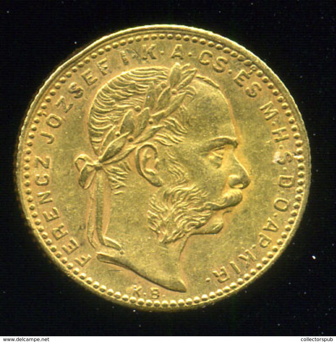 FERENC JÓZSEF 8 Forint /20 Frank 1881 - Austria