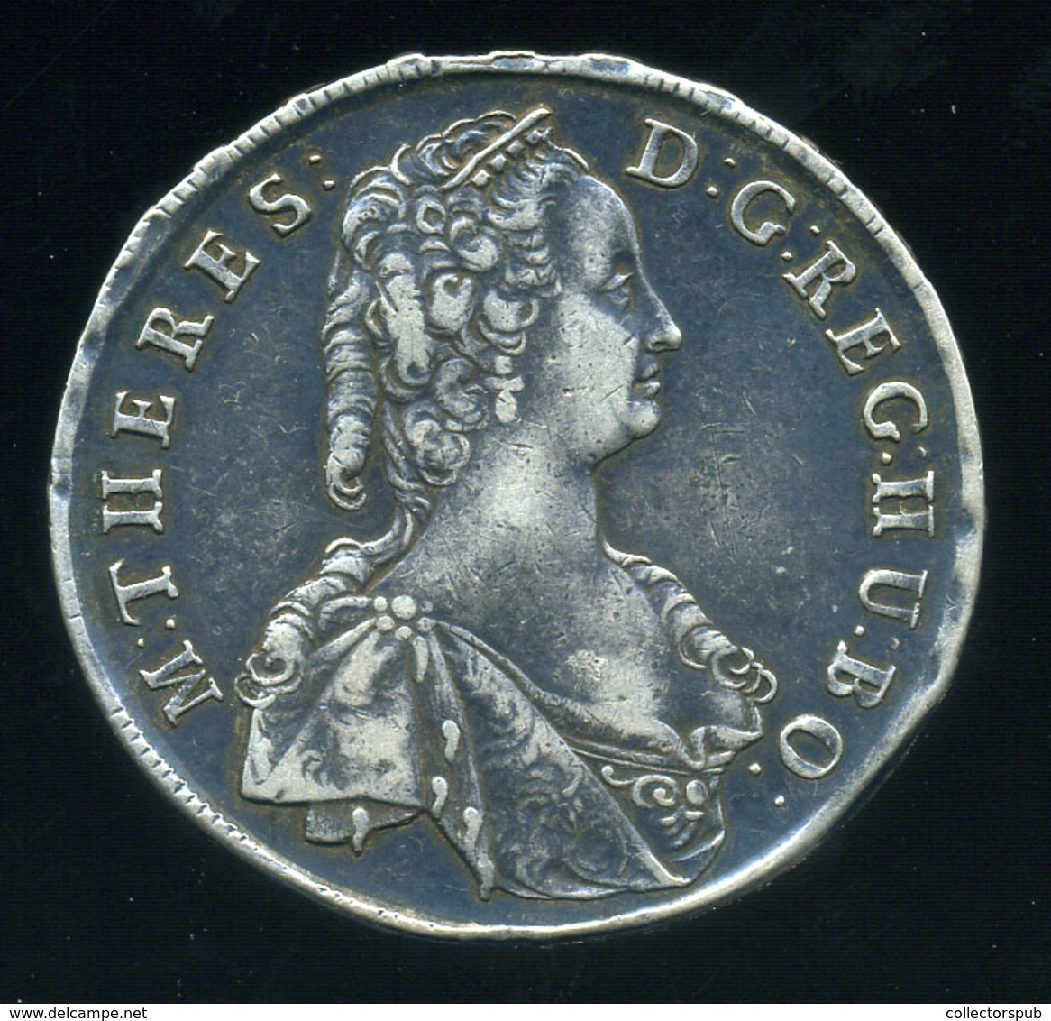 MÁRIA TERÉZIA Tallér 1745 KB VF+ - Austria